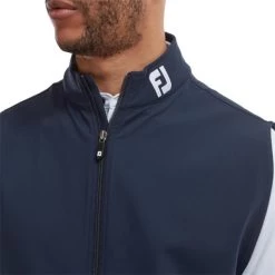FootJoy Gents Full-Zip Knit Vest Navy -FootJoy P 88456FJGENTSFULLZIPKNITVESTNAVY 3 L