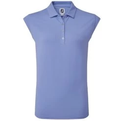 FootJoy Ladies Cap Sleeve Rib Knit Violet
