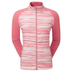 FootJoy Ladies Hybrid Watercolour Jacket Coral