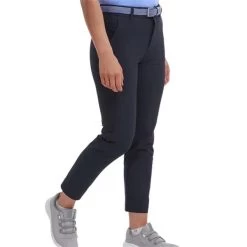 FootJoy Ladies Stretch Cropped Trousers Navy -FootJoy P 88518FOOTJOYTROUSERSNAVYLADIES 2 L