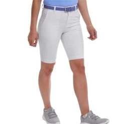 FootJoy Ladies Stretch Shorts White -FootJoy P 88525FJLADIESSTRETCHSHORTSWHITE 2 L