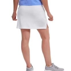 FootJoy Ladies Interlock Skort White -FootJoy P 88529FOOTJOYSKORTWHITELADIES 4 L
