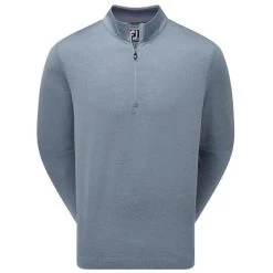 FootJoy Gents Jacquard Chill-Out Mid-Layer Bluestone