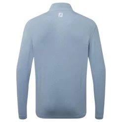 FootJoy Gents Pin Dot Chill-Out Midlayer Denim - Blue - Azure -FootJoy P 88797FJGENTSPINDOTCHILLOUTMIDDENIMBLUEAZURE 1 L