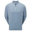 FootJoy Gents Pin Dot Chill-Out Midlayer Denim - Blue - Azure
