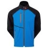 FootJoy Gents Hydro Tour Waterproof Jacket Sapphire - Black - Orange