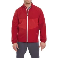 FootJoy Gents HydroLite Waterproof Jacket Red Tonal -FootJoy P 88802FOOTJOYJACKETREDTONALGENTS 2 L