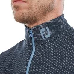 FootJoy Gents ThermoSeries Mid-Layer Charcoal - Grey -FootJoy P 88812FOOTJOYMIDLAYERCHARCOALGREYGENTS 4 L