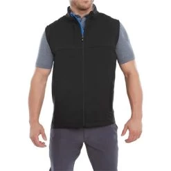FootJoy Gents Hybrid Vest Black 7 FootJoy Gents Hybrid Vest Black -FootJoy P 88824FOOTJOYVESTBLACKGENTS 2 L