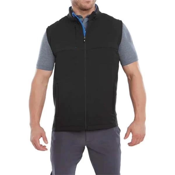 FootJoy Gents Hybrid Vest Black 3 FootJoy Gents Hybrid Vest Black - Image 3