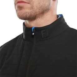 FootJoy Gents Hybrid Vest Black 9 FootJoy Gents Hybrid Vest Black -FootJoy P 88824FOOTJOYVESTBLACKGENTS 4 L