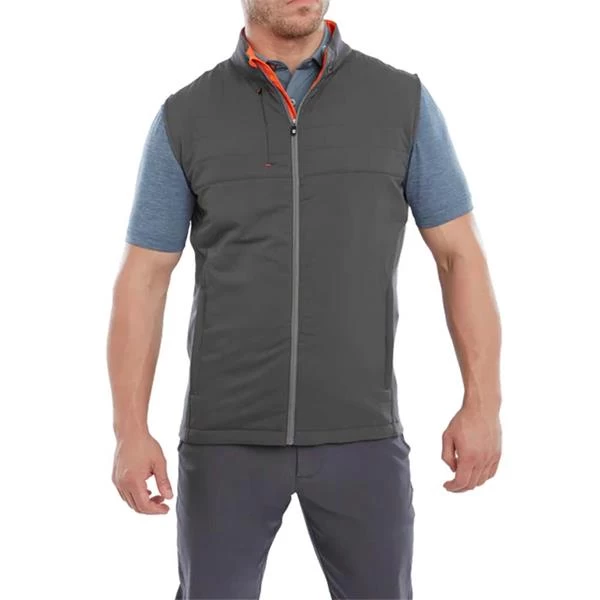 FootJoy Gents Hybrid Vest Charcoal 3 FootJoy Gents Hybrid Vest Charcoal - Image 3