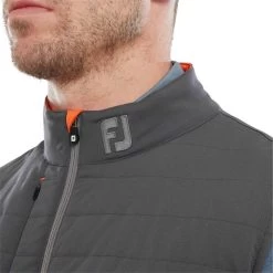 FootJoy Gents Hybrid Vest Charcoal 9 FootJoy Gents Hybrid Vest Charcoal -FootJoy P 88826FOOTJOYVESTCHARCOALGENTS 4 L