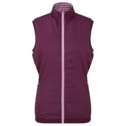 FootJoy Ladies Insulated Reversible Vest Fig - Pink