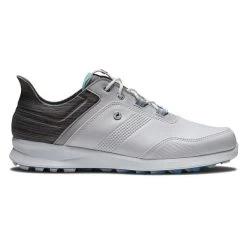 FootJoy Ladies FJ Stratos Shoes White - Grey - Ice Blue