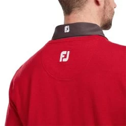 FootJoy Gents Wool Blend V-Neck Pullover Red -FootJoy P 90132FOOTJOYPULLOVERREDGENTS 4 L