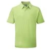 FootJoy Gents Solid Pique Shirt Lime