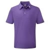 FootJoy Gents Solid Pique Shirt Purple