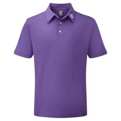 FootJoy Gents Solid Pique Shirt Purple