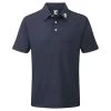 FootJoy Gents Solid Pique Shirt Navy