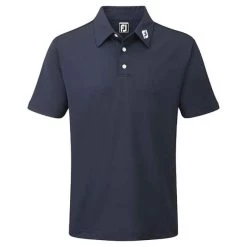 FootJoy Gents Solid Pique Shirt Navy