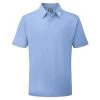 FootJoy Gents Solid Pique Shirt Ocean