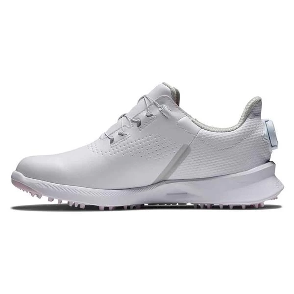 FootJoy Ladies FJ Fuel Spikeless Shoes White - Pink - BOA 3 FootJoy Ladies FJ Fuel Spikeless Shoes White - Pink - BOA - Image 3