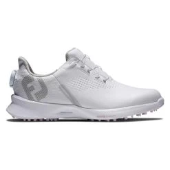 FootJoy Ladies FJ Fuel Spikeless Shoes White - Pink - BOA