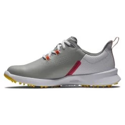 FootJoy Ladies Fuel Shoes Grey - Yellow - Pink -FootJoy P 92372FJLADIESFUELSHOESGREYYELLOWPINK 2 L