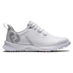 FootJoy Ladies FJ Fuel Spikeless Shoes White - Pink