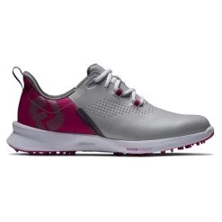 FootJoy Ladies FJ Fuel Spikeless Shoes Grey - Berry
