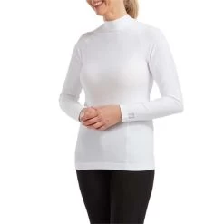 FootJoy Ladies Performance Base Layer Mock White -FootJoy P 94456FOOTJOYMOCKWHITELADIES 2 L