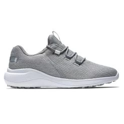 FootJoy Ladies Flex Coastal Shoes White - Grey
