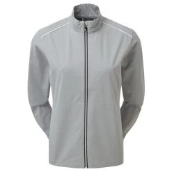 FootJoy Ladies HLV2 Rain Jacket Grey - White
