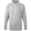 FootJoy Junior Chill Out Pullover Heather Grey