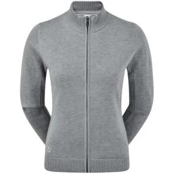 FootJoy Ladies Lined Wool Blend Pullover Grey
