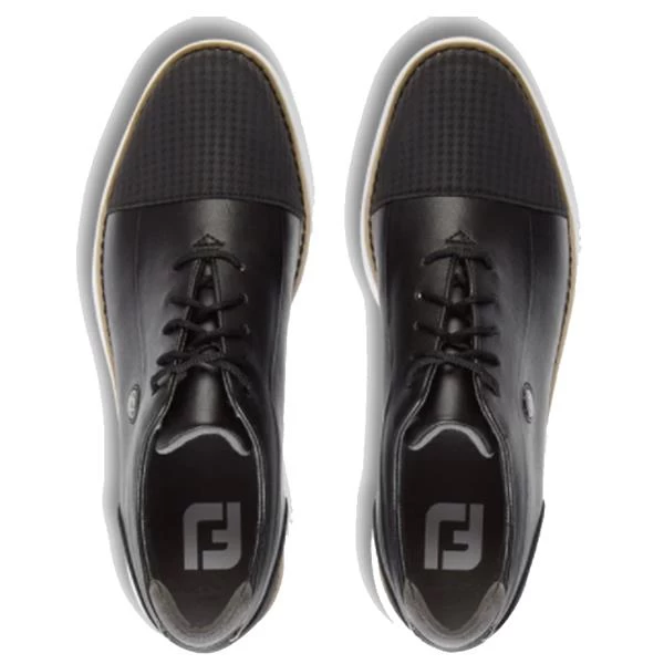 FootJoy Ladies FJ Traditions Shoes Black 4 FootJoy Ladies FJ Traditions Shoes Black - Image 4