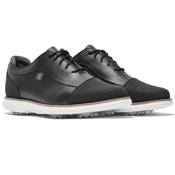 FootJoy Ladies FJ Traditions Shoes Black 5 FootJoy Ladies FJ Traditions Shoes Black - Image 5