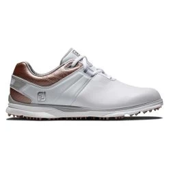 FootJoy Ladies Pro SL Shoes White - Rose Gold
