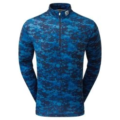FootJoy Cloud Camo Print Mens Golf Mid Layer