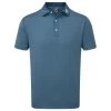 FootJoy Diamond Dot Print Lisle Mens Golf Polo Shirt