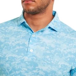 FootJoy Cloud Camo Lisle Mens Golf Polo Shirt 9 FootJoy Cloud Camo Lisle Mens Golf Polo Shirt -FootJoy dr054ldafxj