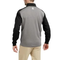 FootJoy Heather Colour Block Chill-Out Mens Golf Pullover -FootJoy ffpzjbw5let