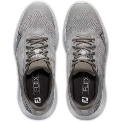 FootJoy FJ Flex Golf Shoes Heather Grey 11 FootJoy FJ Flex Golf Shoes Heather Grey -FootJoy footjoy fj flex golf shoes heather grey 56146 top itempicture