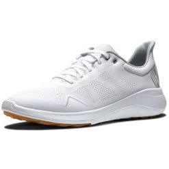 FootJoy FJ Flex Golf Shoes White 8 FootJoy FJ Flex Golf Shoes White -FootJoy footjoy fj flex golf shoes white 56139 toe itempicture