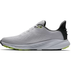 FootJoy Flex XP Golf Shoes White/Lime -FootJoy footjoy fj flex xp golf shoes white lime 56280 side itempicture