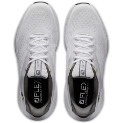 FootJoy Flex XP Golf Shoes White/Lime -FootJoy footjoy fj flex xp golf shoes white lime 56280 top itempicture