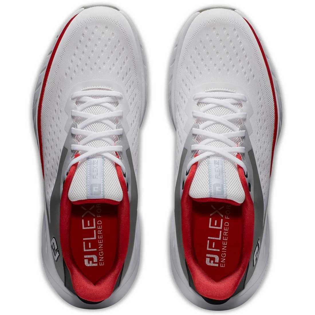 FootJoy Flex XP Golf Shoes White/Red 7 FootJoy Flex XP Golf Shoes White/Red - Image 7