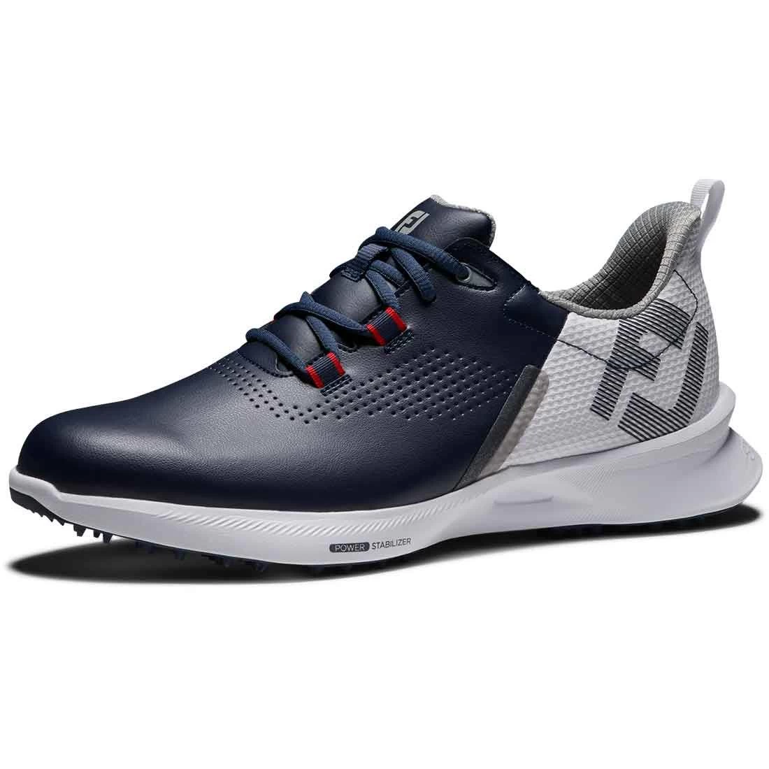 FootJoy FJ Fuel Golf Shoes Navy/White/Red 3 FootJoy FJ Fuel Golf Shoes Navy/White/Red - Image 3