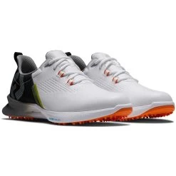 FootJoy FJ Fuel Golf Shoes White/Black/Orange 9 FootJoy FJ Fuel Golf Shoes White/Black/Orange -FootJoy footjoy fj fuel golf shoes white black orange 55443 pair itempicture